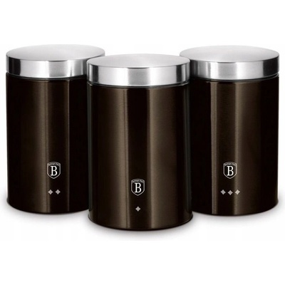Berlinger Haus 3dílná sada nádob Black BH-6828