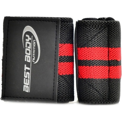 Best Body nutrition Bandáže zápěstí Wrist wrap černo červené