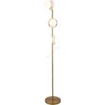 Endon Lighting 120042 - Подова лампа CERCHIO 3xG9/5W/230V месинг (EN0516)