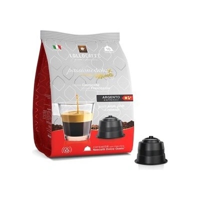 16 бр. кафе капсули Lollo Miscela Argento съвместими с Dolce Gusto