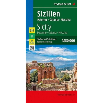 mapa Sicílie 1:150 t.
