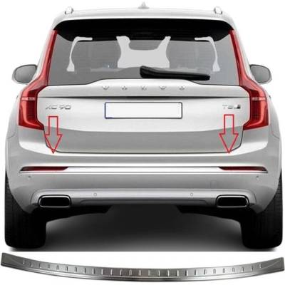 Omtec Nerez leštený kryt hornej hrany zadného nárazníka Volvo XC90 II 2015-2023