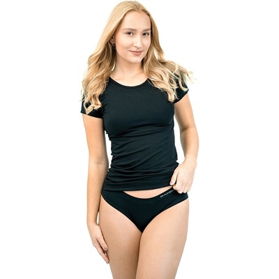 Gina dámské tričko krátký rukáv 08027 Černá