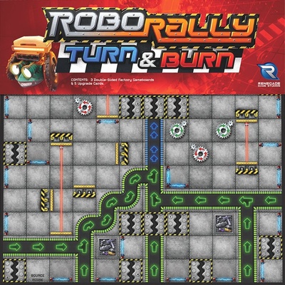 Renegade Game Studios Robo Rally Turn & Burn