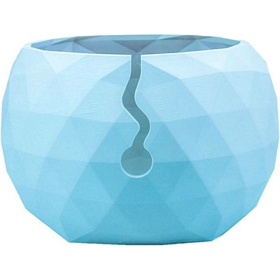 Pro Háčkování Miska na klubíčko LOW POLY L Baby Blue