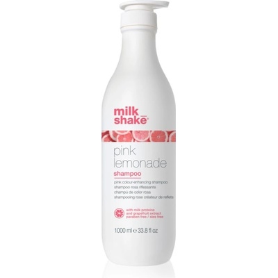 Milk Shake Pink Lemonade tónovací šampon pro blond vlasy Pink 1000 ml