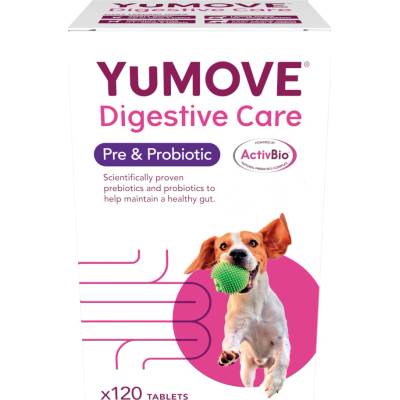 YuMOVE Digestive Care Pre- & Probiotic pre psov 120 tabliet