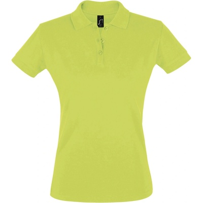 SOL's Collection Polokošile Perfect Women krátký rukáv dámská COT-25113509301 Zelené jablko