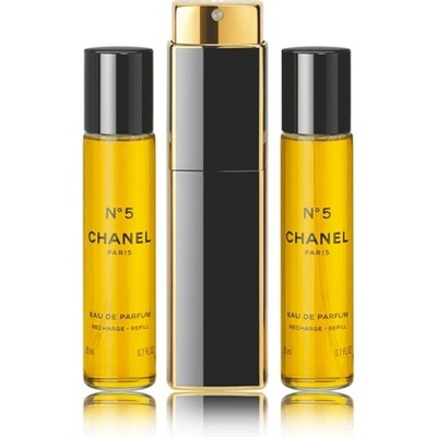Chanel No,5 Eau Premiere parfémovaná voda dámská 3 x 20 ml plnitelný flakon