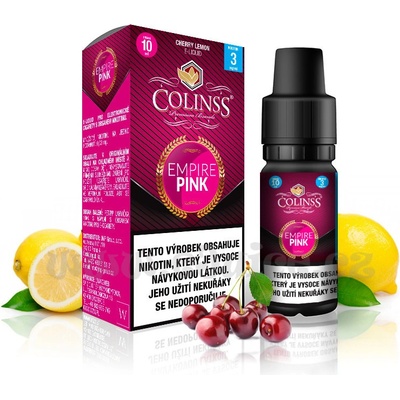 Colinss Empire Pink Třešeň a citron 10 ml 3 mg