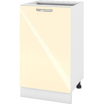 ИРИМ Долен кухненски шкаф Сити БФ-Бежово гланц-05-43 50 см