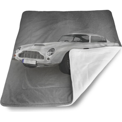 Sablio Detská deka pre bábätko Aston Martin Tmavé pozadí
