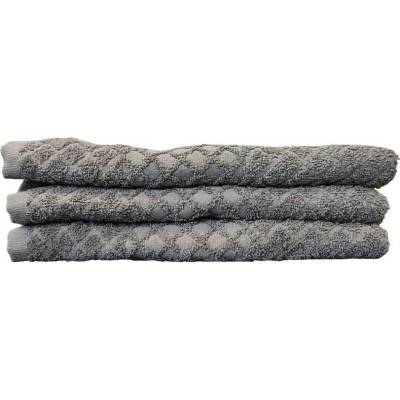 Top textil Osuška Káro 75x140 cm šedá