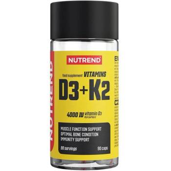 Nutrend Vitamins D3 + K2, 90 капсули, Nutrend (7899-00)