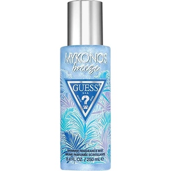 Guess Mykonos Breeze мист за тяло с блестящи частици 250мл за жени 250 мл
