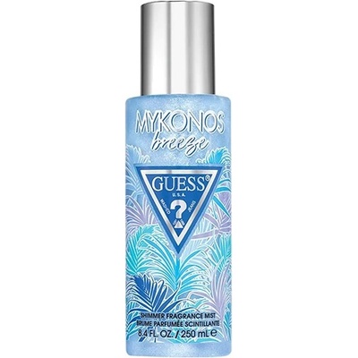 Guess Mykonos Breeze мист за тяло с блестящи частици 250мл за жени 250 мл