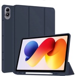 Techsuit Калъф за таблет Xiaomi Redmi Pad 2 Pro - Techsuit Flex Trifold с държач за писалка - Тъмносин