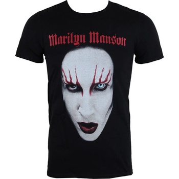 ROCK OFF мъжка тениска Marilyn Manson - Червени устни - ROCK OFF - MMTS01MB