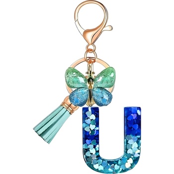 HARAHU Ключодържател Азбука - u / Синя kp37939 (37939)