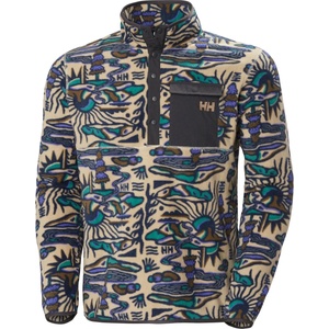 Helly Hansen Мъжки поларен пуловер Helly Hansen Maridalen Printed Fleece Fleece jumper - HH Khaki Rayco Aop - размер XXL (005-6935-0115)