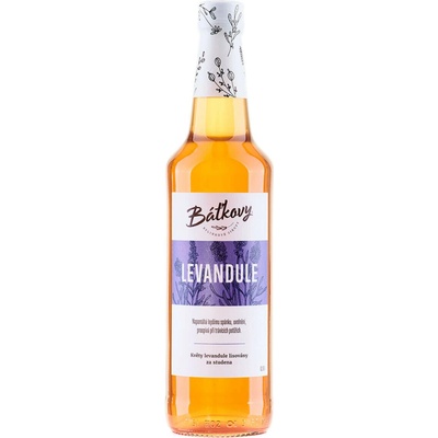 Báťkove sirupy Levanduľový sirup 0,5 l
