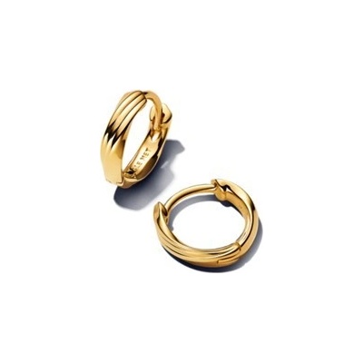 PANDORA Zkroucené malé kruhové náušnice Essence 263871C00