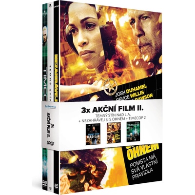 Nezahrávej si s ohněm + Temný stín nad L.A. + Timecop 2 DVD