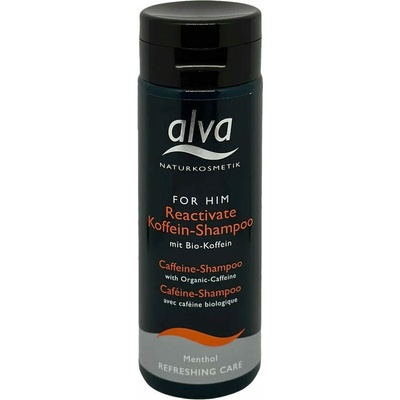 Alva Bio kofeinový šampón proti vypadávání vlasů pre mužov 200 ml
