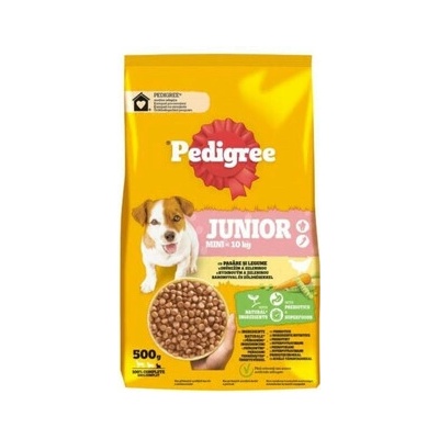 Pedigree Junior Mini s drůbežím masem a zeleninou 500 g