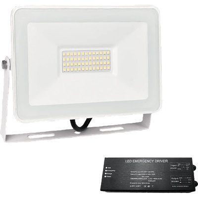 ELMARK Vega slim smd 50w led ПРОЖЕКТОР 4000k БЯЛ+ab (98vega50s/whe)