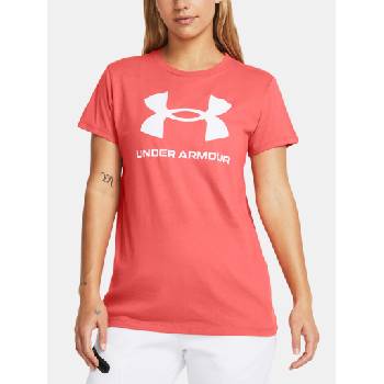 Under Armour UA W Sportstyle Logo SS T-shirt Under Armour | Cherven | ЖЕНИ | XS