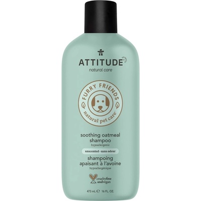 Attitude Přírodní šampon pro zvířecí mazlíčky s ovsem 473 ml – Zboží Mobilmania