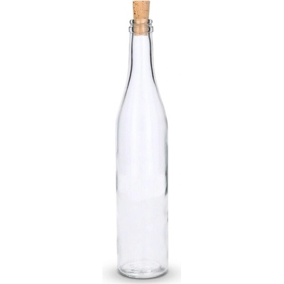 Gastrokuchyne Sklenená fľaša s korkovou zátkou - 500 ml