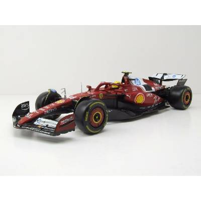 Bburago Formula 1 Ferrari SF-25 2025 s helmou 44 Lewis Hamilton 1:18