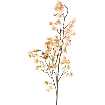 Dekoračný kvet 105 cm, s kvetmi 50 cm, priemer kvetu 3 cm svetloružová