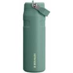STANLEY 1913 Flip Straw Drinking Bottle with Straw 0.7L - Thermo Mug Cools for 10 Hours - Ice Cold for 3 Days - BPA Free - Leakproof - For Drink Holders - Dishwasher Safe - Shale - 100000143061