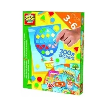 SES Creative Geometric figures - a set for learning to paste