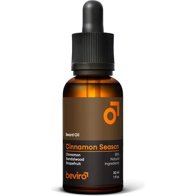 Beviro olej na vousy Cinnamon Season 30 ml