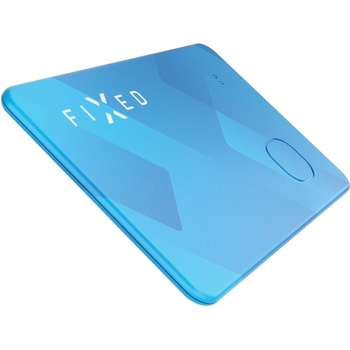 FIXED Tag Card s podporou Find My, bezdrôtové nabíjanie, modrý FIXTAG-CARD-BL