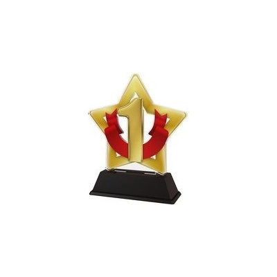 Poháry Bauer Akrylátová trofej STAR001M89 Čísla 1. místo