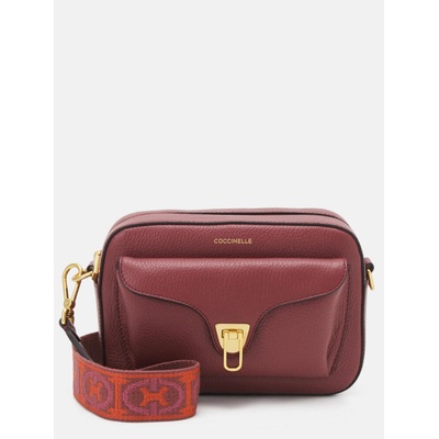Coccinelle Beat Soft Ribb crossbody brandy