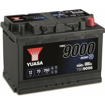Image 1 of YUASA 70Ah 760A right+ (YBX9096)
