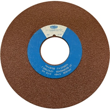 Tyrolit Brusný kotouč plochý 200 x 25 x 51 mm 99A60M8V40 T418708