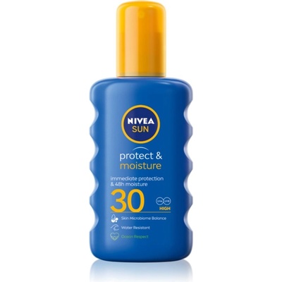 Nivea SUN Protect & Moisture слънцезащитен хидратиращ спрей SPF 30 200ml