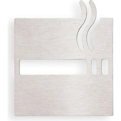 Bemeta Hotelové vybavení piktogram kouření povoleno cedulka 120x120 mm, broušená nerez 111022015