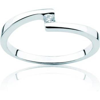 Image 1 of SAVICKI Годежен пръстен Minimalism: бяло злато, диамант