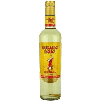Mezcal Gusano Rojo 38% 0,7 l (holá láhev)