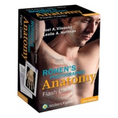 Rohen's Photographic Anatomy Flash Cards - Vilensky, Joel A