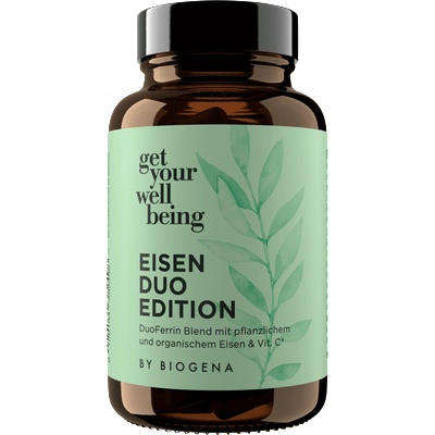 get your wellbeing by BIOGENA Iron Duo Edition - 60 капсули