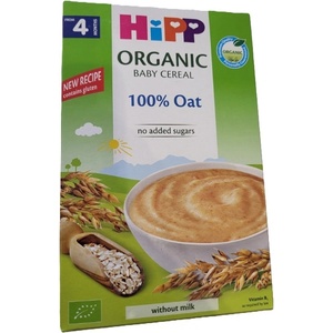 Hipp Био безмлечна инстантна каша Hipp - Овес, 4 м+, 200 g (3017) - ozone